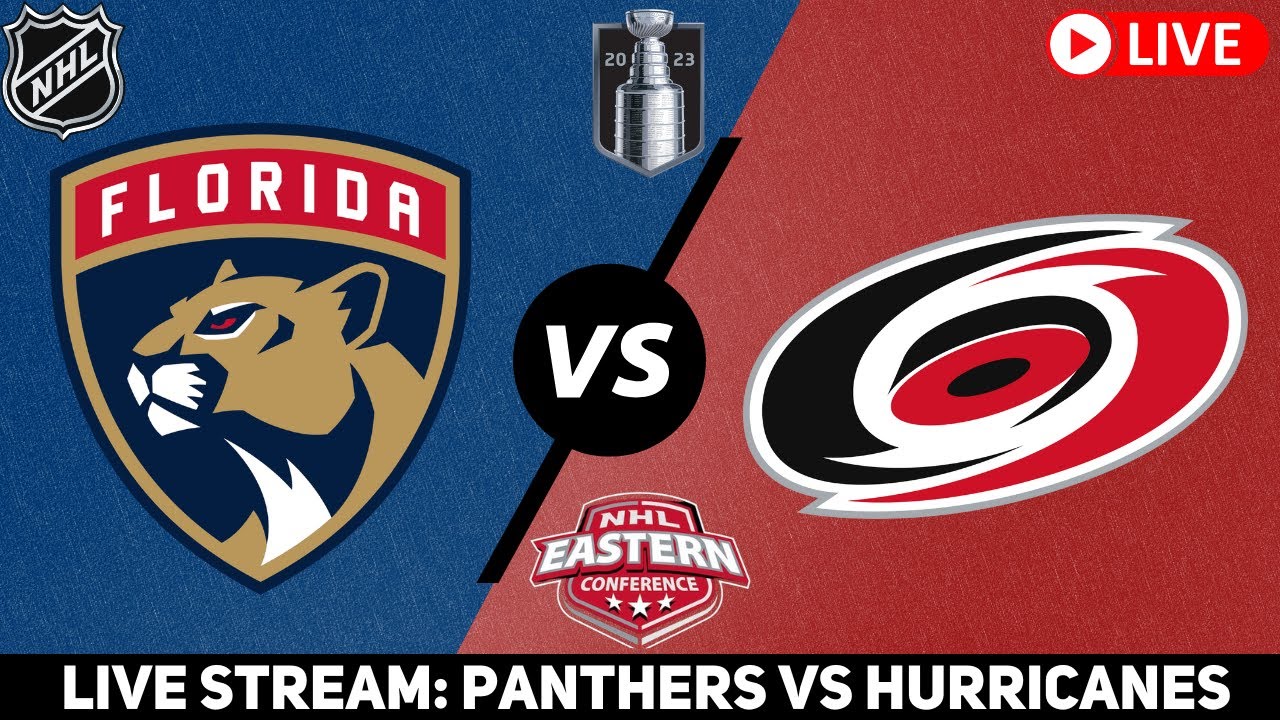 Florida Panthers vs Carolina Hurricanes GAME 1 LIVE GAME REACTION and PLAY-BY-PLAY NHL Live stream