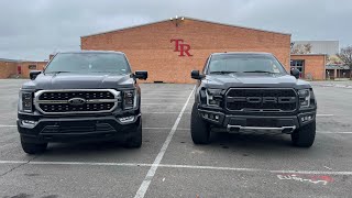 Tuned F150 Coyote 5.0 vs Tuned 3.5 Raptor Ecoboost  Part 1
