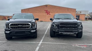 Tuned F150 Coyote 5.0 vs Tuned 3.5 Raptor Ecoboost  Part 1