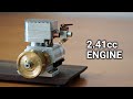 Making a 4 Stroke Engine. Episode 6 - Final Assembly and First Run
