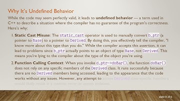 Understanding Derived Class Pointer and Base Class Member Functions in C+ +