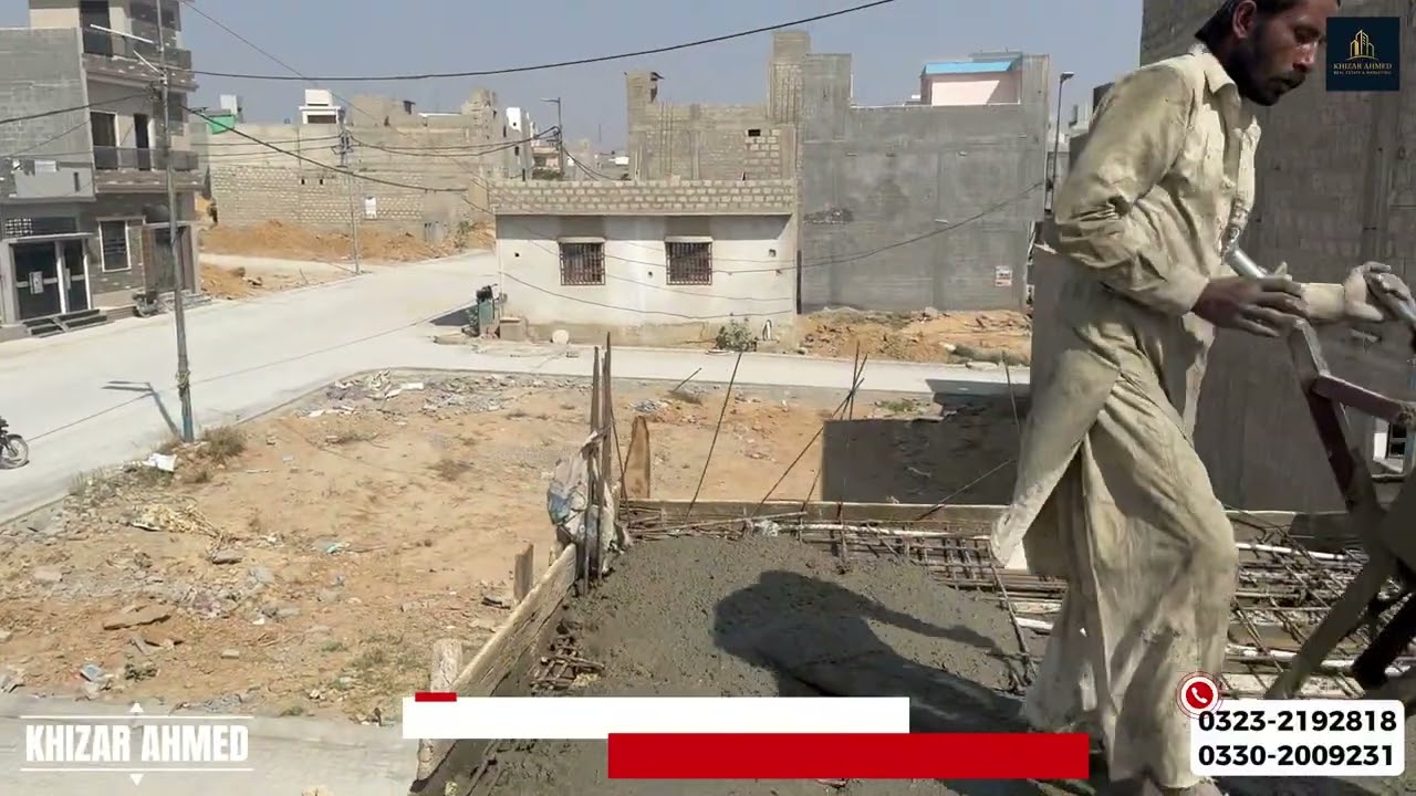 Ground Floor Construction Quality Exposed! Cement, Steel & Material Details | North Town Phase 1