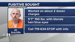 MUGSHOT MONDAY: JD Sutcliffe sought on about 2 dozen charges in the Pikes Peak Region