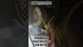 dehumidifier humidity control machine Desiccant 1000cfm# bry air