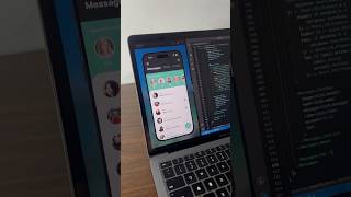 Chat App UI in React Native #mobile #reactnative #design
