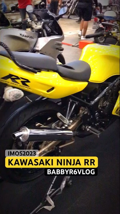 KUNING UNTUK KAWASAKI NINJA 150 RR YANG TAMPIL FRESH DI IMOS 2023