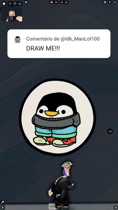 Draw your PFP 🐧 in Roblox SprayPaint #art #robloxart - YouTube