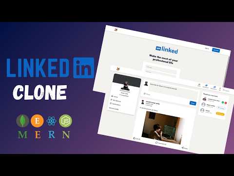 Build a Linkedin Clone using MERN stack, Resend and Cloudinary completely from scratch | Full Course
