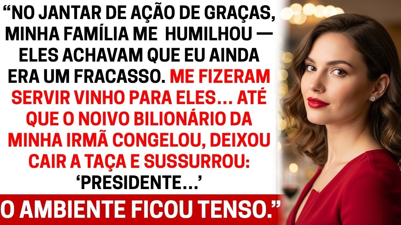 A minha irmã estalou os dedos e mandou-me servir vinho aos convidados dela, como se eu fosse empregada na casa dos meus pais. Trazia um vestido de brechó, um carro alugado e um copo de plástico na...