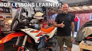 Lessons learned on the BDR!