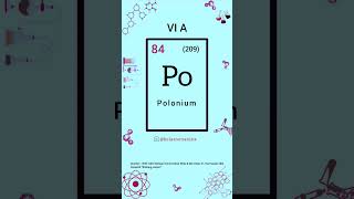 Unsur Polonium.. students belajar science chemistry kimia shorts