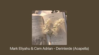 Mark Eliyahu & Cem Adrian - Derinlerde (Acapella) Resimi
