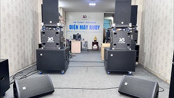 Chỉ 88 củ - Full bộ âm thanh đám cưới - Loa hoả tiễn RuBy 212pro & Sub hầm 50RuBy