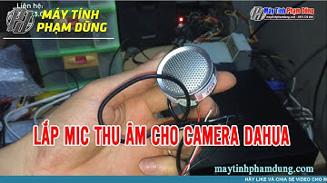 MIC THU ÂM CHO ĐẦU GHI DAHUA