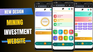 Cloud Mining Website Script With Admin Panel || Make Hyip Investment Website With Php Script