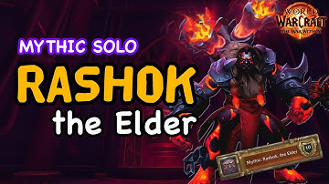 Mythic Rashok the Elder SOLOED in Aberrus – Warlock POV Madness!