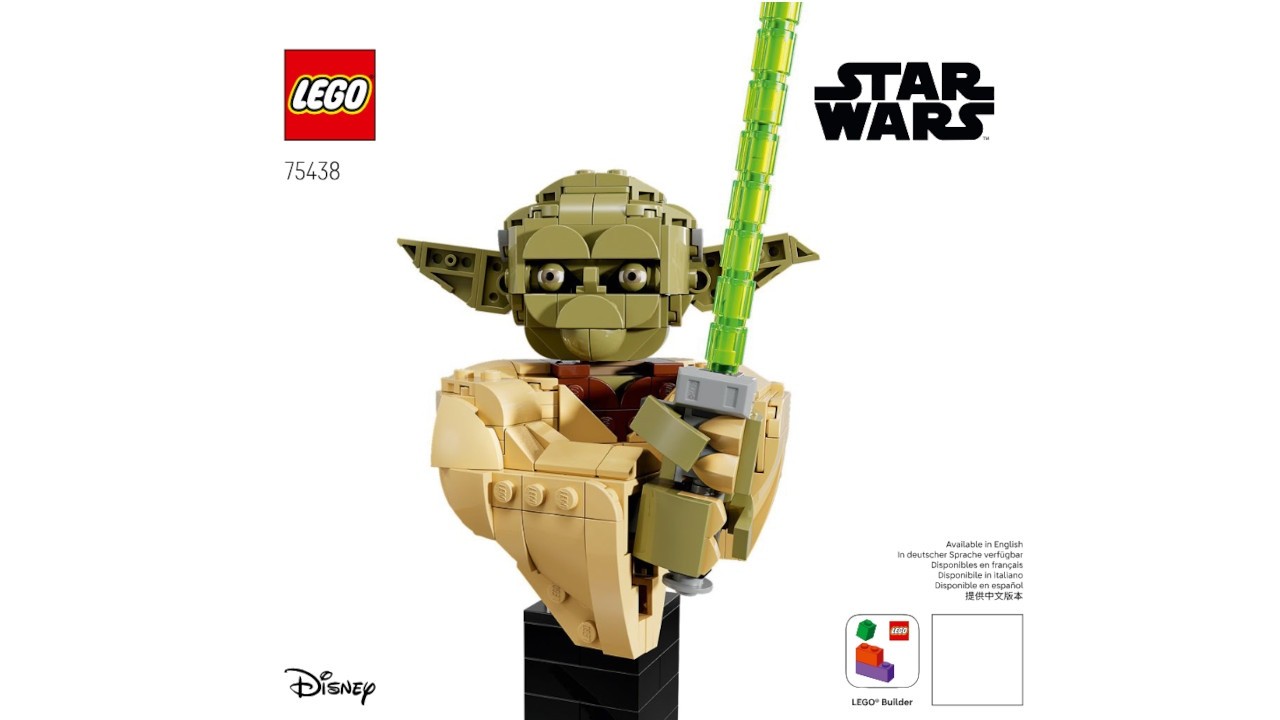 準備中 LEGO 75438 Instructions | Star Wars | Yoda Bust | Bust Collection