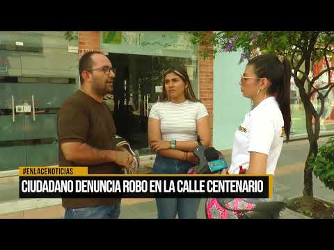 Ciudadano denuncia robo a plena luz del día en la calle centenario