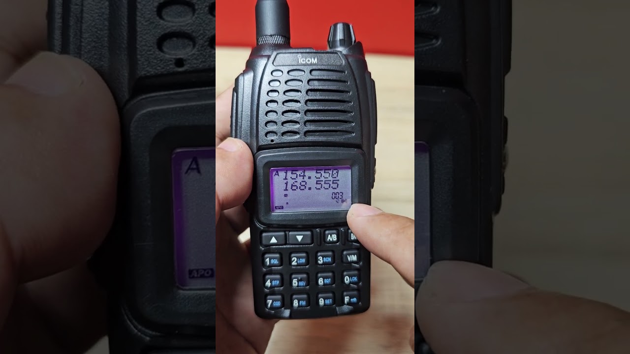 วิธีสแกน Scan  ICOM UV68