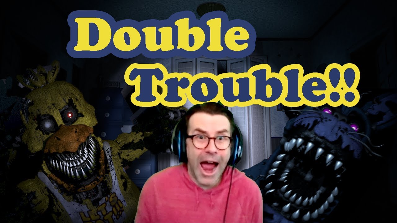 I CAN HEAR BREATHING! The Scariest FNAF is 4! Father and Son play Five