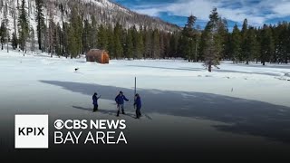 Results from Californias first snow survey of the season
