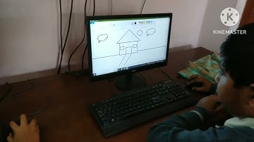 Computer practical// Paint // class 2 #satishchandra #cbse