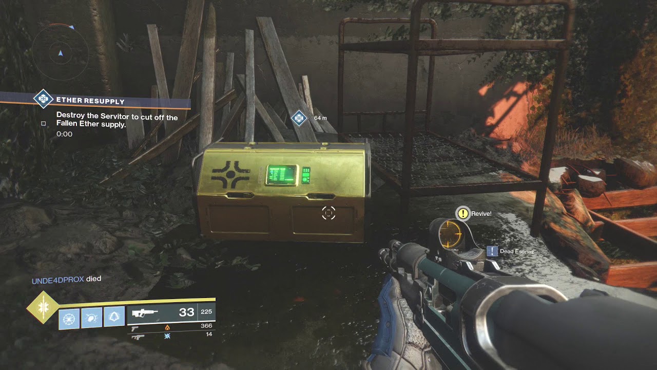 Destiny 2 Outskirts Region Chest Location 1 (EDZ) YouTube