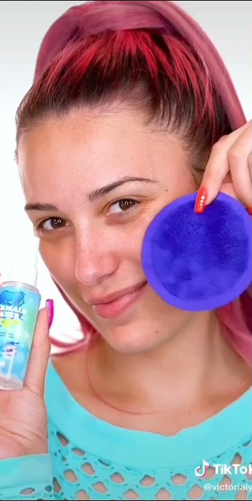 Victoria Lyn Mermaid Skincare Routine✨💙 # shorts