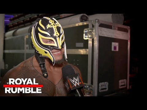 Rey Mysterio reacts to his surprise Royal Rumble Match return: Exclusive, Jan. 28, 2018