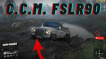 SnowRunner Mod Review | C.C.M. FSLR90 - A NEW PICKUP SCOUT?