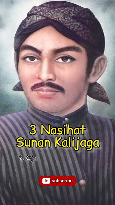 3 Nasihat Sunan Kalijaga agar kita menjadi orang SUKSES #shorts #walisongo #sunankalijaga