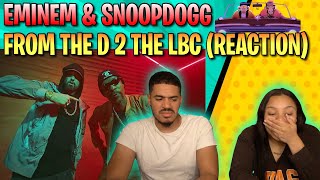 Eminem \& Snoop Dogg - From The D 2 The LBC (REACTION)🔥🤯