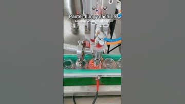 Single nozzle automatic paste filling machine