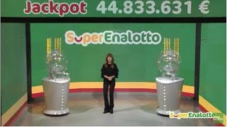 SuperEnalotto - Estrazione e risultati 12/10/2017