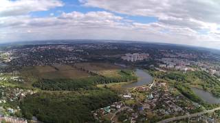 Микрорайон Половки города Полтава с высоты 250 метров