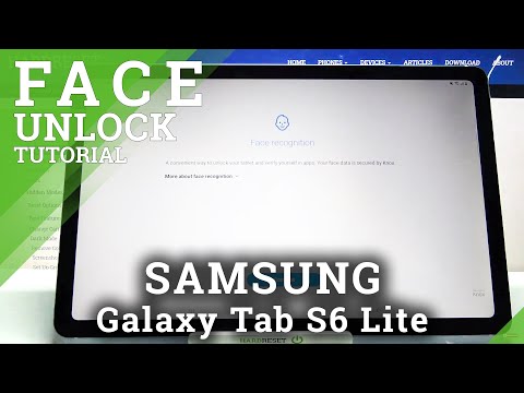 How to Set Up Face Unlock on SAMSUNG Galaxy Tab S6 Lite – Face Recognition