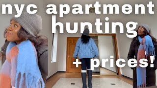 REALISTIC NYC APARTMENT HUNTING (tours + prices)! Touring 4 Manhattan apartments between $2195-$2700