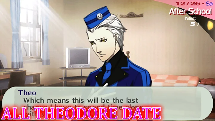 Persona 3 PORTABLE The Journey ALL Theodore Date C...