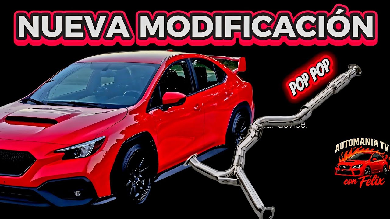 Instalando un Midpipe de 3" en mi Subaru WRX  Sonido y Resultados..✨