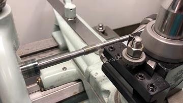 Cut on South Bend Heavy 10 with Steady Rest