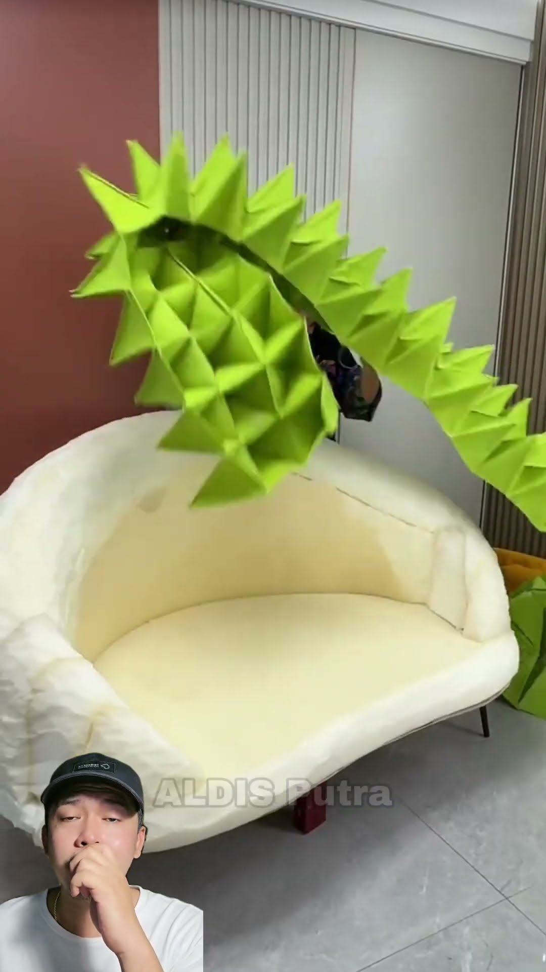 SOFA MEIMEI RUSAK KENA KULIT DUREN ? #shorts #dubbing #funny