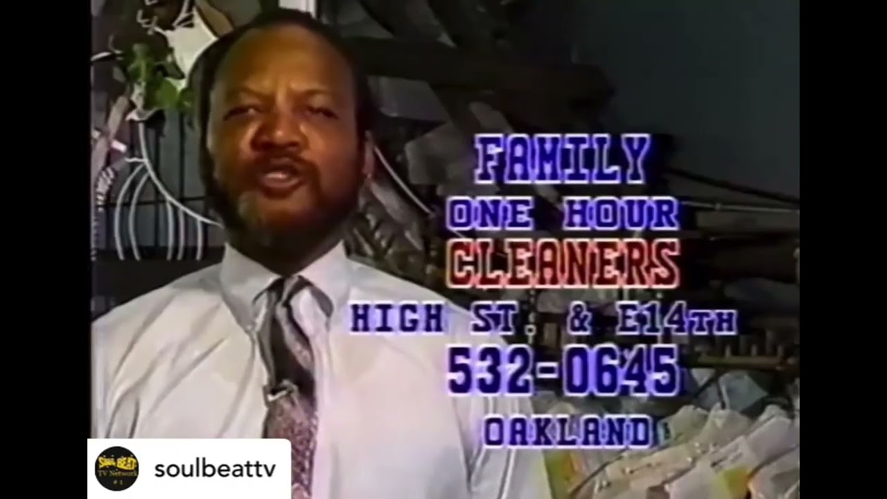 Soul Beat TV Classic Commercial - Family One Hour Cleaners Oakland CA