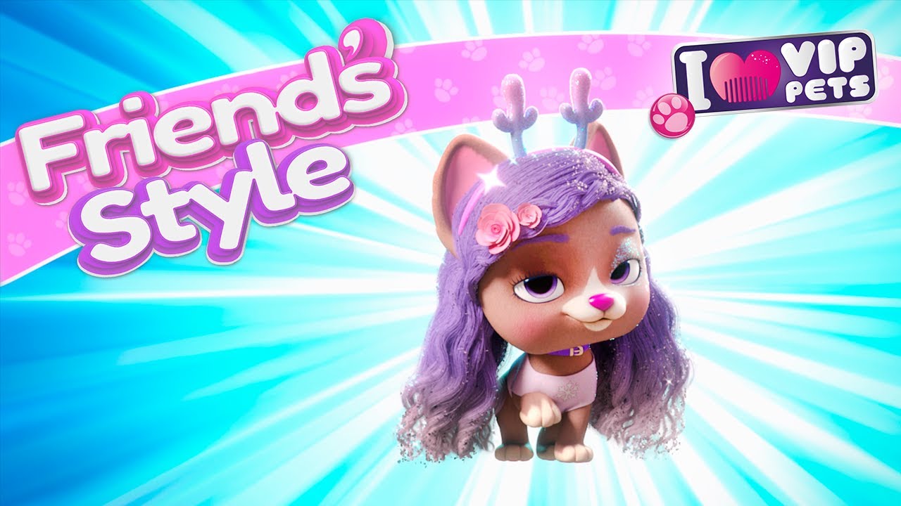 ⁣Friend's STYLE 😎🤩 VIP PETS 🌈 Episodios Completos ✨ NUEVA SERIE 💕 DIBUJOS para niños en ESPAÑOL