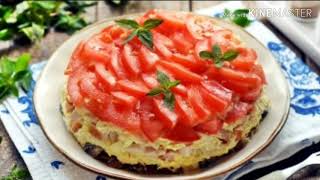Салат "Красная шапочка". Всегда готовлю на праздничный стол - съедают первым. Салат "Красная шапочка". Всегда готовлю на праздничный стол - съедают первым.