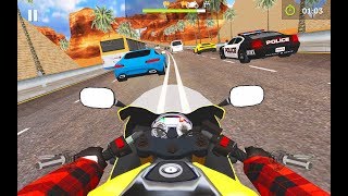 Moto Traffic Rider 3D Highway - Gameplay screenshot 4