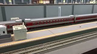Nゲージによる珍編成　中国国鉄8K型電気機関車とスイス国鉄Ae 6/6形電気機関車、オリエント急行
