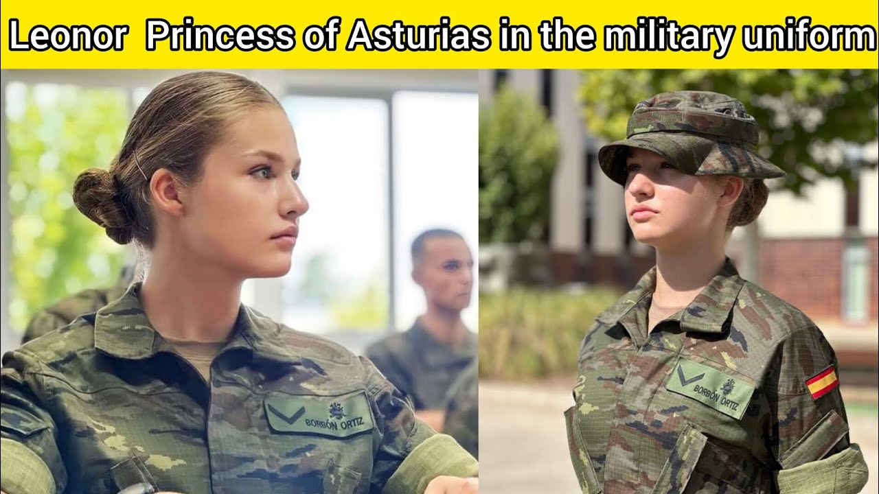 Leonor Princess of Asturias in the military uniform princessleonor 
