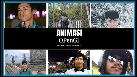 TUTORIAL Membuat Animasi Pada OpenGL Menggunakan Visual Studio