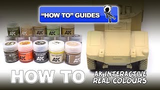 AK INTERACTIVE REAL COLORS -  DETAILED REVIEW AND "HOW TO"