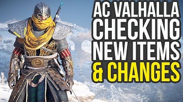 Checking New Items & Changes In Assassin